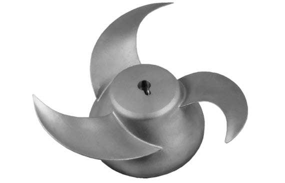 Super Duplex Stainless Steel Propeller for Machinery Industry Super Duplex Stainless Steel Propeller for machinery industry